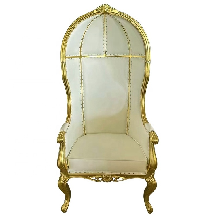 Bird Cage Chair Wholesale Luxury High Back Wooden Bird Cage Throne Chair