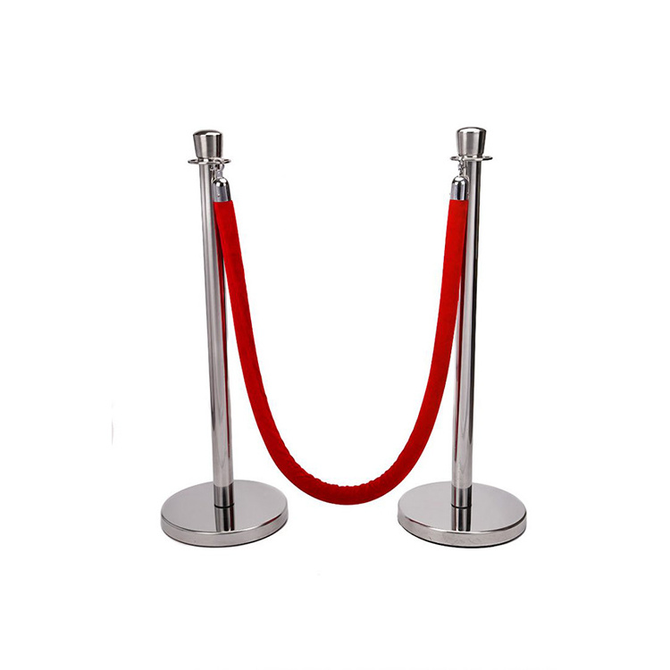 Manufacture Hot Sale High Quality Stackable Gold Color Stanchions For Crowd Control