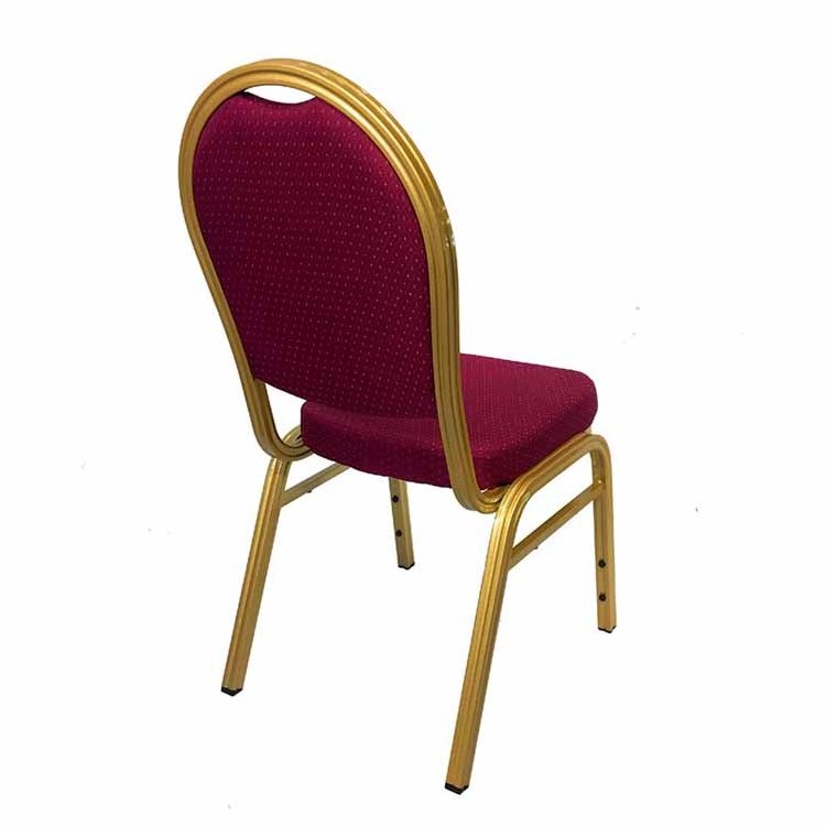 Hot Sale Commercial General Used Aluminum Stacking Hotel Hospitality Banquet Chairs For Sale