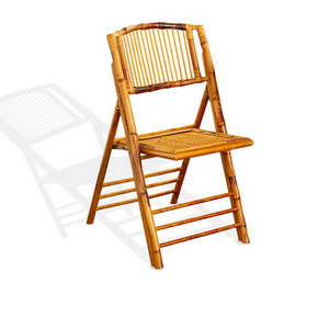 Wholesale Outdoor Wedding Decoration Use Bamboo Folding Chairs For Rental