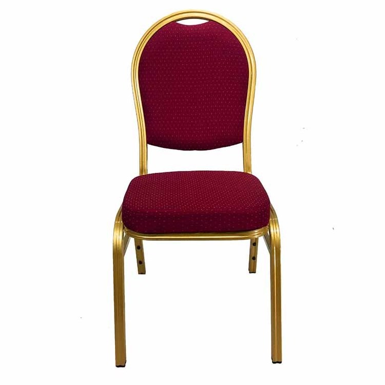 Hot Sale Commercial General Used Aluminum Stacking Hotel Hospitality Banquet Chairs For Sale