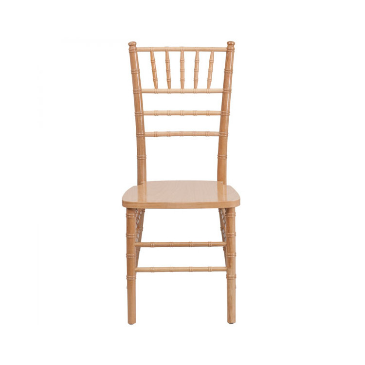 Factory Price Hot Sale Event Decoration Use Solid Wood Stackable Chiavari Chairs For Rental