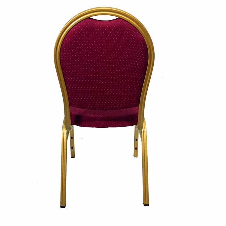 Hot Sale Commercial General Used Aluminum Stacking Hotel Hospitality Banquet Chairs For Sale