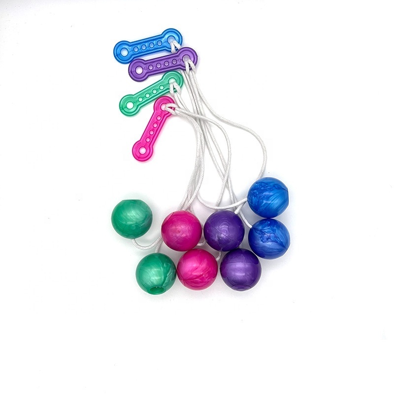 Promotional Plastic Sound Noise Maker Clacker Toy Mini Click Clack Ball