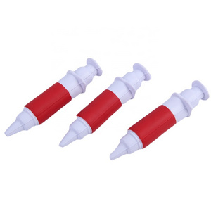 Custom Logo Printing Medical Stress Balls Syringe Anti Stress Ball Custom Needle Ball Stress