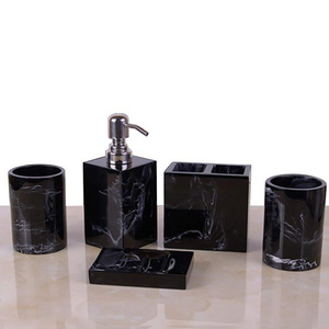 Hotel balfour marble bathroom accessories hotel amenities set