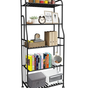 5 Tier Metal Plant Stand Iron Sheet with Strong Load-Bearing Multi-Function Storage Rack Flower Display Indoor and Plant Shelf