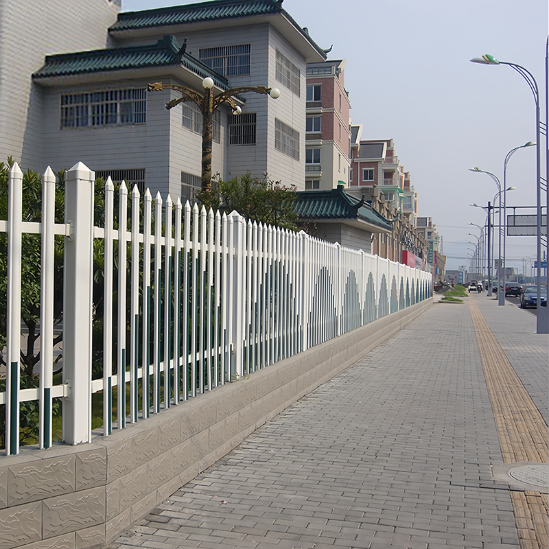 PVC Fence Railing Vinyl Picket Fence Used for Garden Easy to Assemble Fence Railing