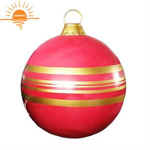 Giant Fiberglass Painted Christmas Ornament Ball Decorative Bauble for Indoor Shopping Mall Decoration Decoration Supplies