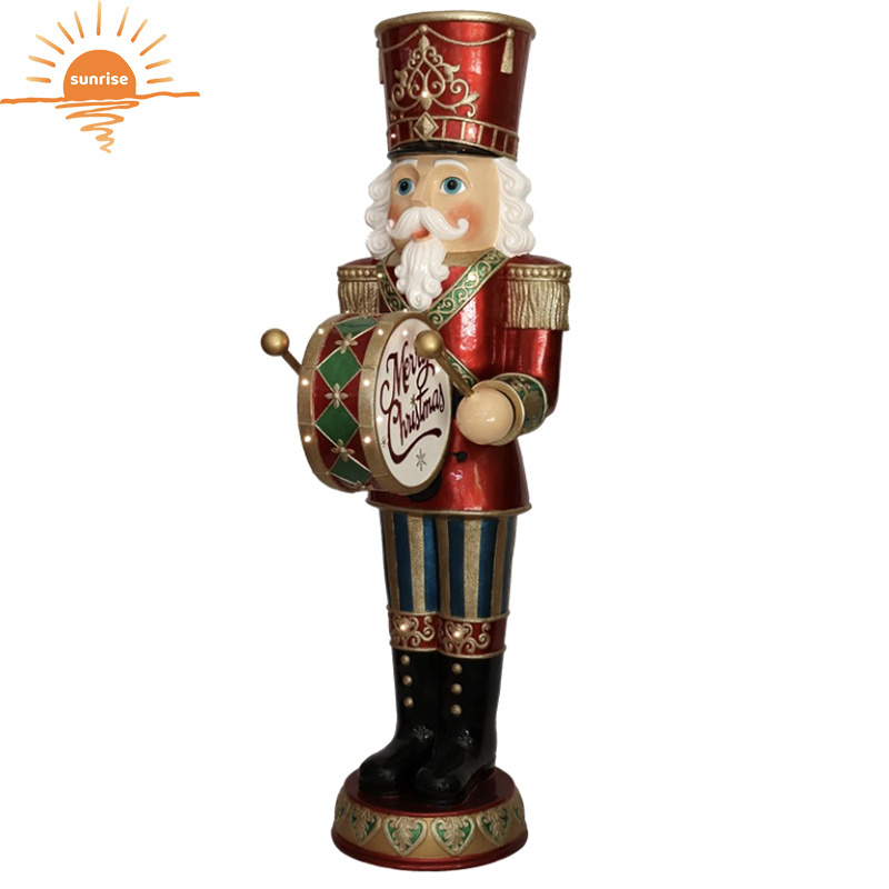 Nutcracker unique designs life size wood nutcracker soldier for Christmas gift