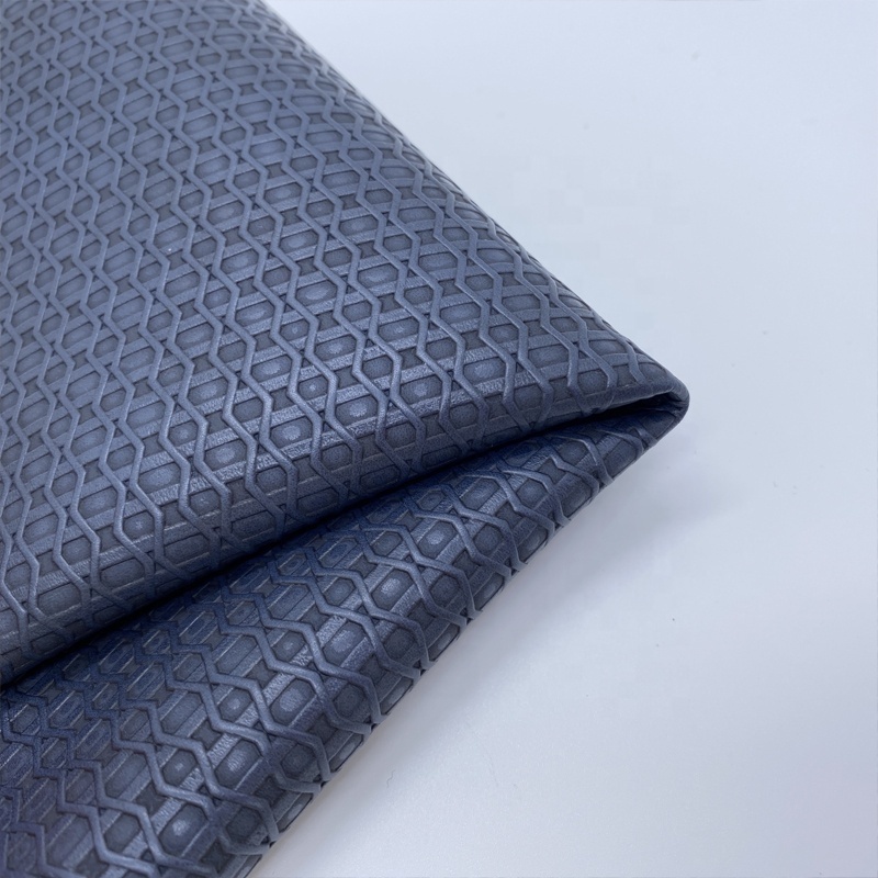 guangzhou artificial pvc leather producer embossed leather fabric pu pvc by roll for bag