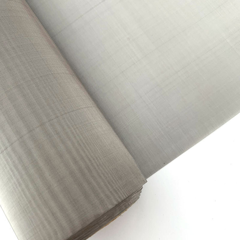 high quality 80-400 mesh stainless steel silk printing material screen plain weave woven net wire mesh cloth fabric