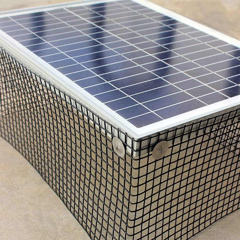 Solar panel arrays mesh for Solar panel bird control mesh rodent guard