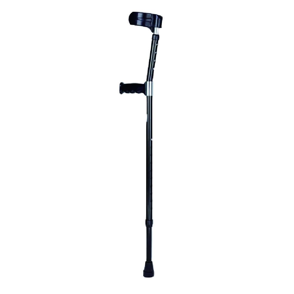 Aluminum Medical Supplies Folding Crutches Walking Cane Elbow underam Crutch in china