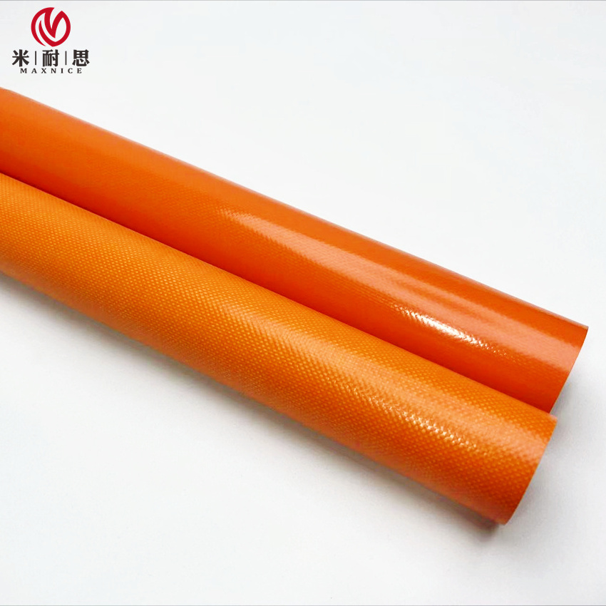 Flame Retardant PVC Tarpaulin Fabric Roll for Flexible Ventilation Air Duct