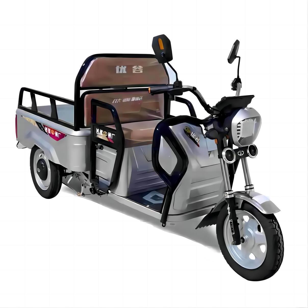 Lubei Vehicle Manufacturer OEM/ODM 1.3m/1.5m 800W/1200W/1500W China Cargo Electric Three Wheel Bicycle E Scooter Bike