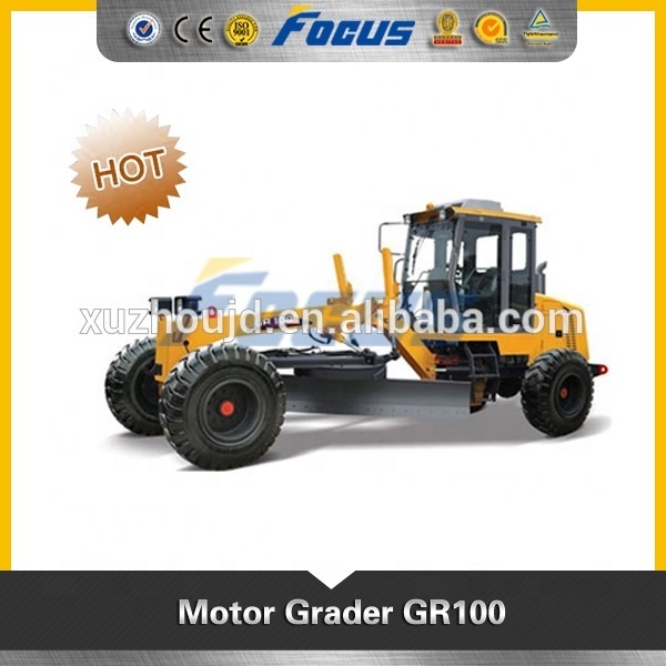 GR1003 GR100 New 100hp Mini Motor Grader with 3048mm blade