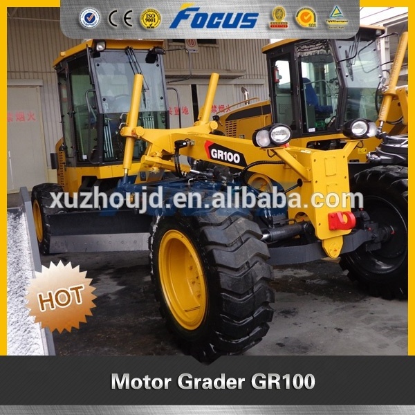 GR1003 GR100 New 100hp Mini Motor Grader with 3048mm blade