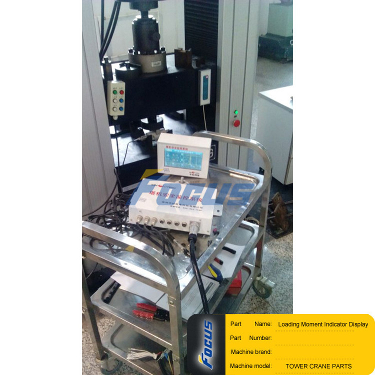 Tower Crane Safety Monitor System Loading Moment Indicator Display