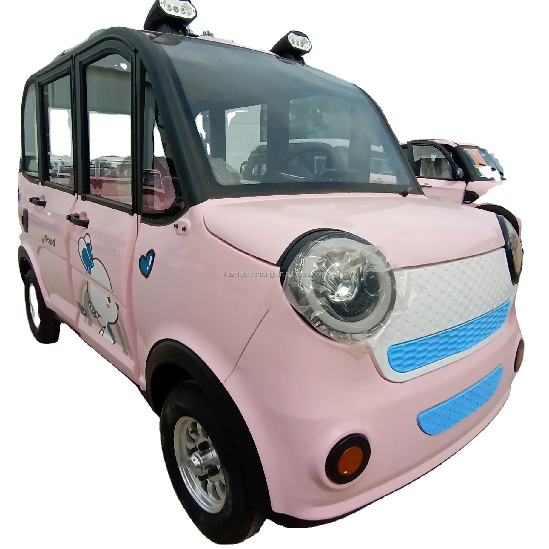 2023 LESHENG Certificated Cheap Hot Sale Smart New Energy Adult Four Wheel Mini Electric Small Car Made In China