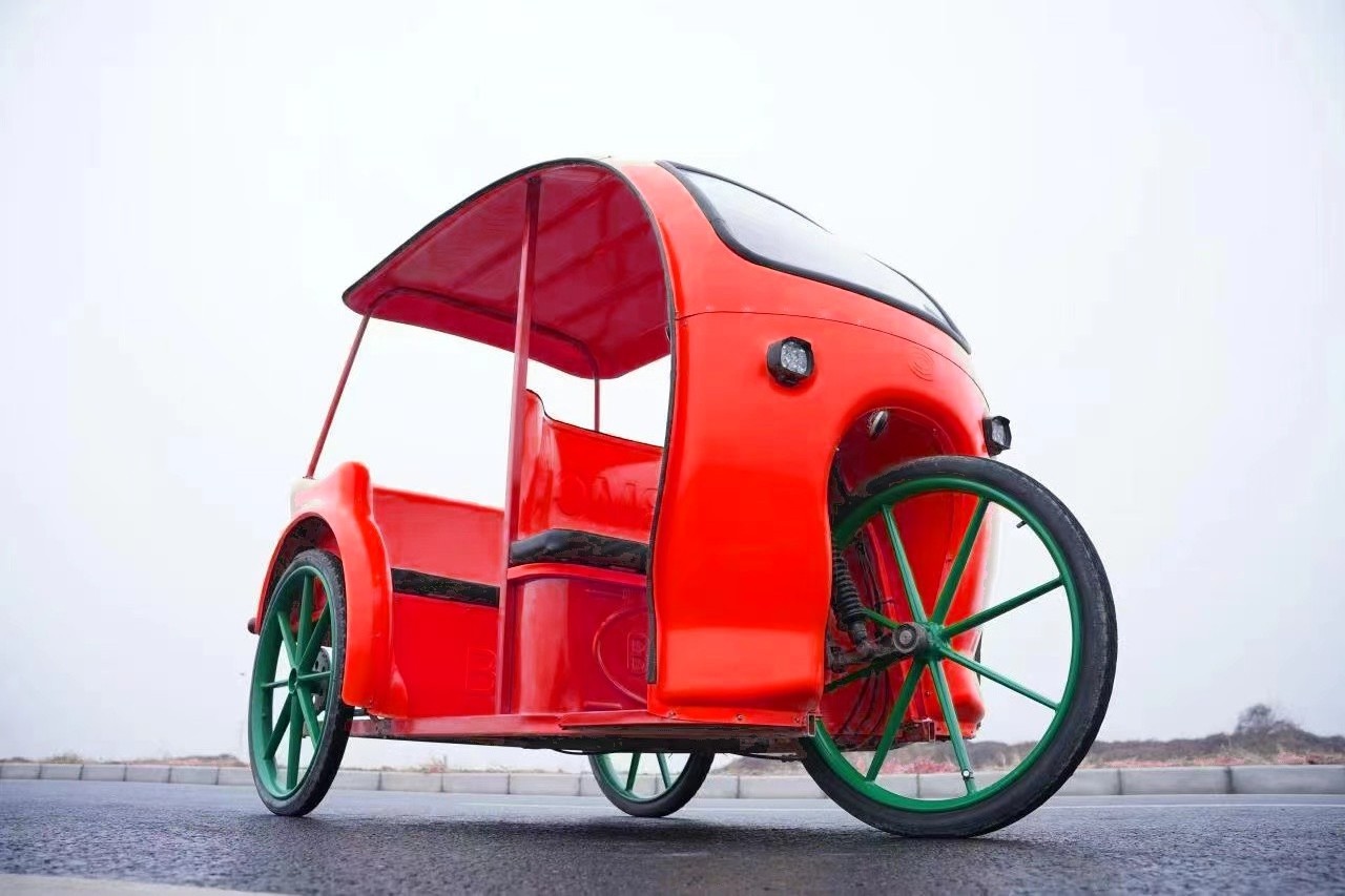 2023 china  newest model  electric rickshaw Low Price New energy 6 Seats Rickshaw