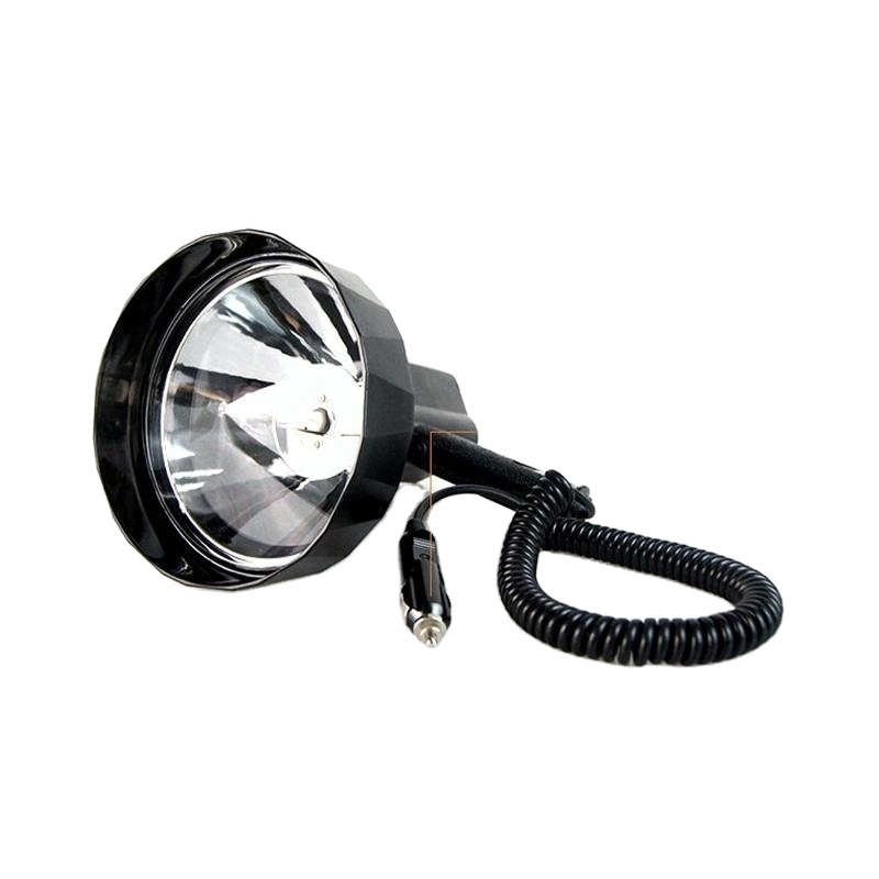 Best quality 12v 24v 7inch high power handheld spotlight hid 55w search light for hunting