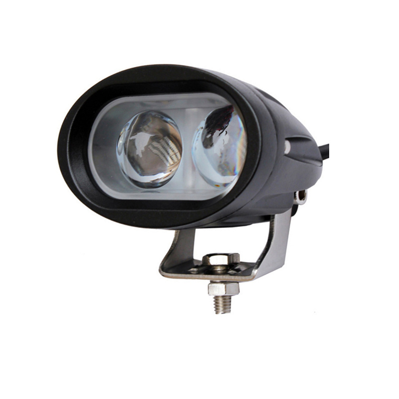 Good quality spot mini size 4x4 accessories slim 12v 4d oval 3 inch 20w angel eyes led work light