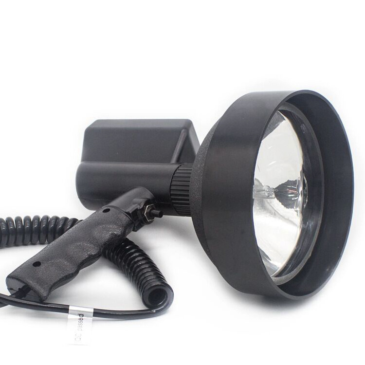 Powerful spot waterproof 4inch 55w portable hunting light hid light 12 v handheld