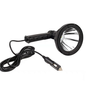 Super bright spot 12v 5inch led search light 10 watt hand held search light