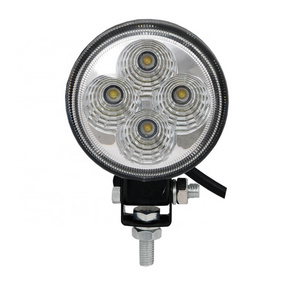 Hot mini round 3inch 4 led 12w 10v-24v work light  24 volt spot led driving light for truck