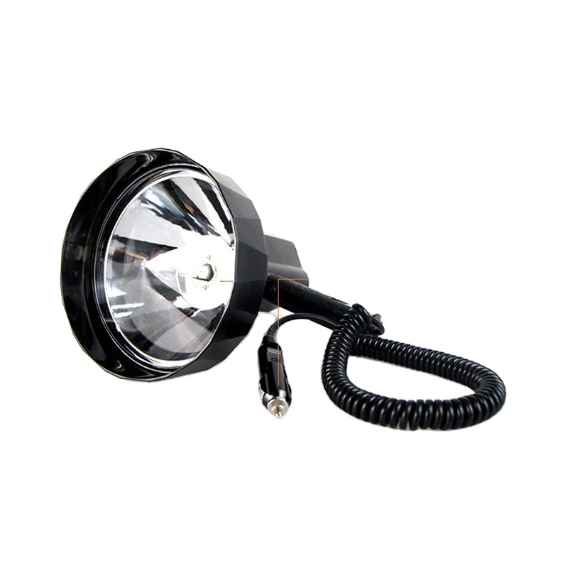 Super bright 24v 55W 7inch handheld 12v car spotlight hid portable search light for hunting