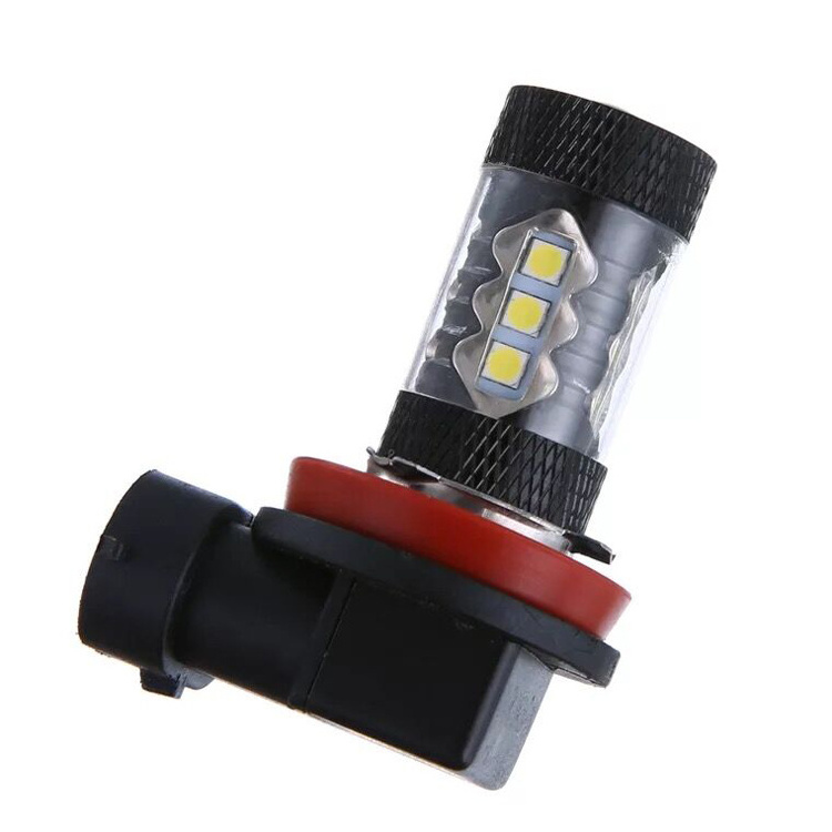 Super bright H8 H9 H11 80W 16SMD car led fog light