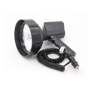 Super bright 24v 55W 7inch handheld 12v car spotlight hid portable search light for hunting