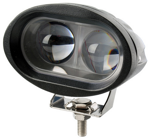 Good quality spot mini size 4x4 accessories slim 12v 4d oval 3 inch 20w angel eyes led work light