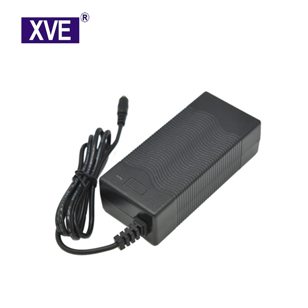 ShenZhen XVE Brand 12V 24V 36V 48V 1A 1.5A. 2A Li-ion lithium Battery Charger for Electric Scooter/Gyroscooters/Monowheels