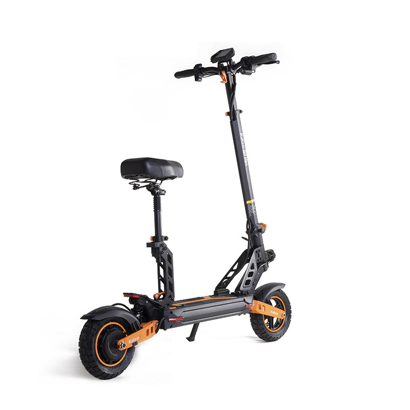 New Release KUGOO KIRIN KuKirin G2 Max Electric Scooter | 960-1200WH Power | 55-60KM/H Max Speed 10'' Pneumatic wheels with seat