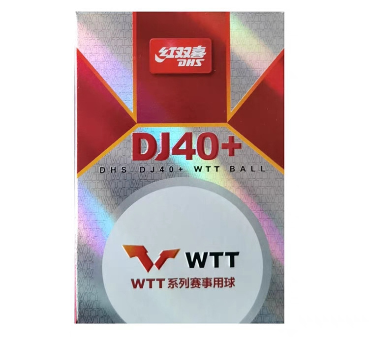 Original DHS WTT 3 Star  DJ40+ Seamed Table tennis ball Tournament  pingpong ball