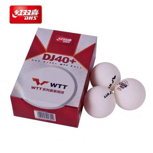 Original DHS WTT 3 Star  DJ40+ Seamed Table tennis ball Tournament  pingpong ball