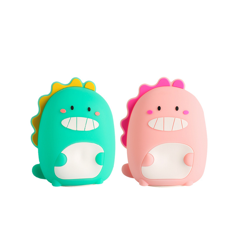 Cute Dinosaur Children LED Night Light USB Charging Induction Lantern Bedroom Children'S Room Silicone Lamp For Kids Boy Gifts