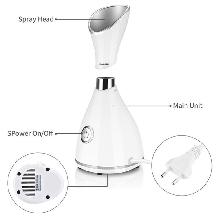 Wholesale Professional Ionic Beauty Deep Cleaning Ozone Nano Mini Spray Oem Odm Portable Facial Face Spa Steamer