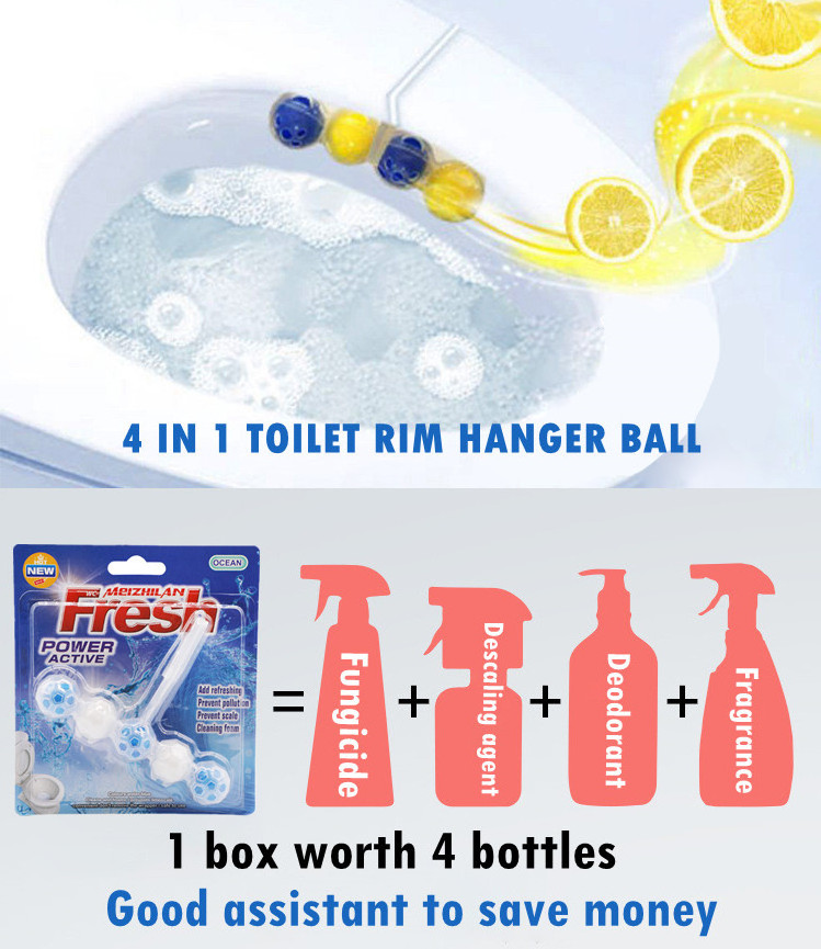 WOW Daily Use Household Air Freshener Toilet Ball Cleaner Naphthalene Ball Cleaning Bowl Toilet Fragrance Ball