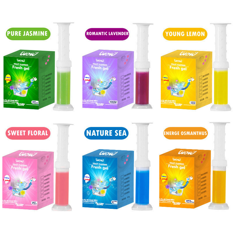 New Toilet Cleaning Gel 12 flower Small Flower Bathroom Deodorant Fragrance Toilet Toilet Cleaner Deodorant Aromatic