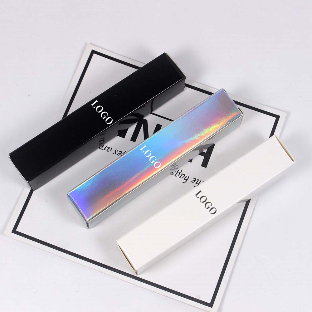 Custom Made Cosmetics Lipstick Colored Kraft Paper Stick Small Boxes For Packaging Lipgloss Set Package Box For Lip Gloss