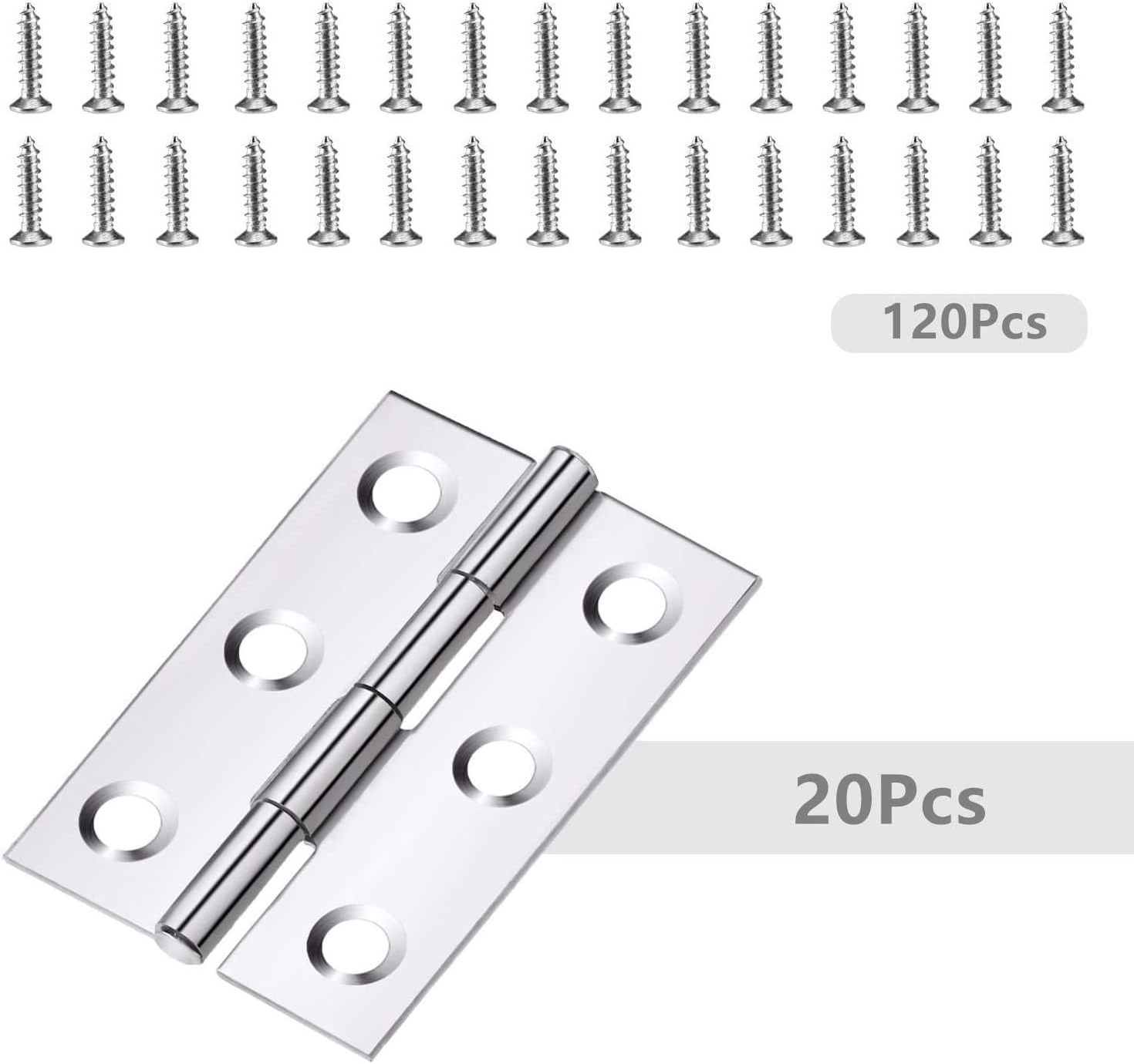 Precision Hardware Accessories Stainless Steel Folding Hinge 2 Inch Wooden Box Hinge Door And Window Hinge