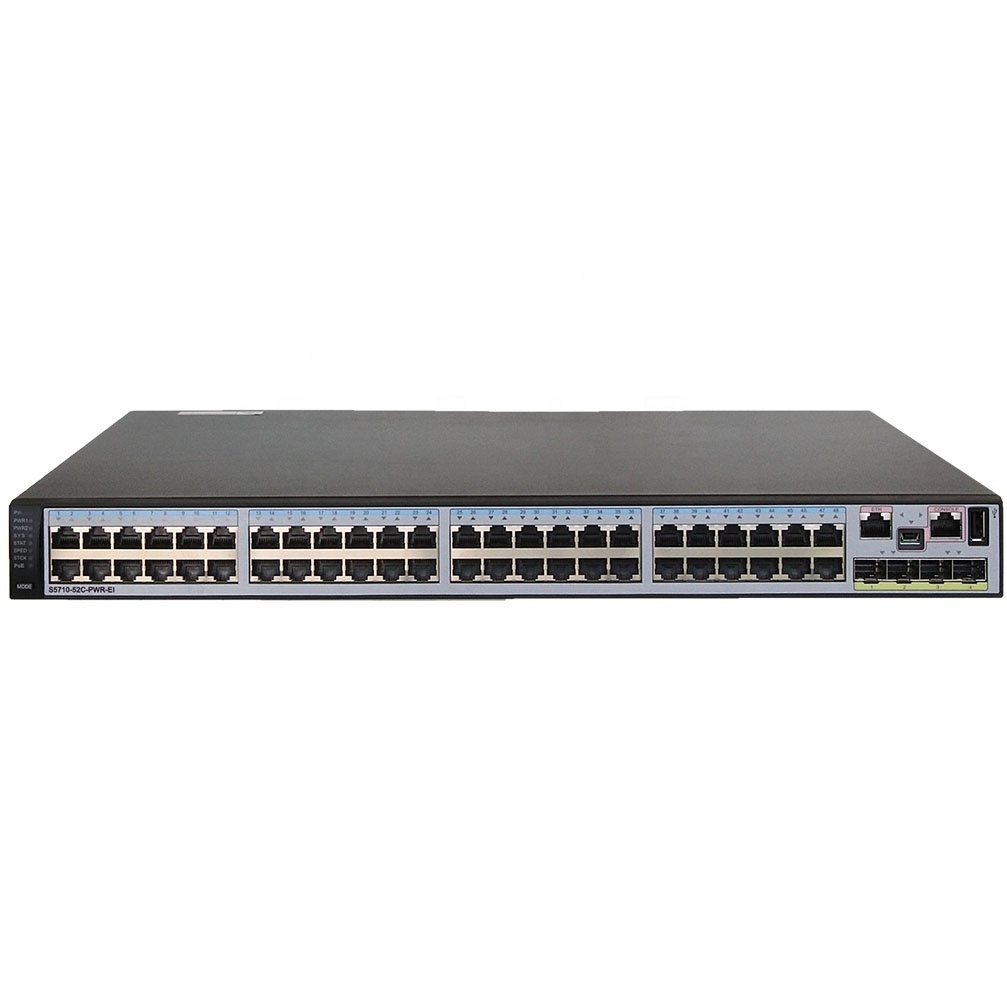 48 Ethernet Ports Switch S5710-52C-PWR-EI-AC PoE Gigabit Switch