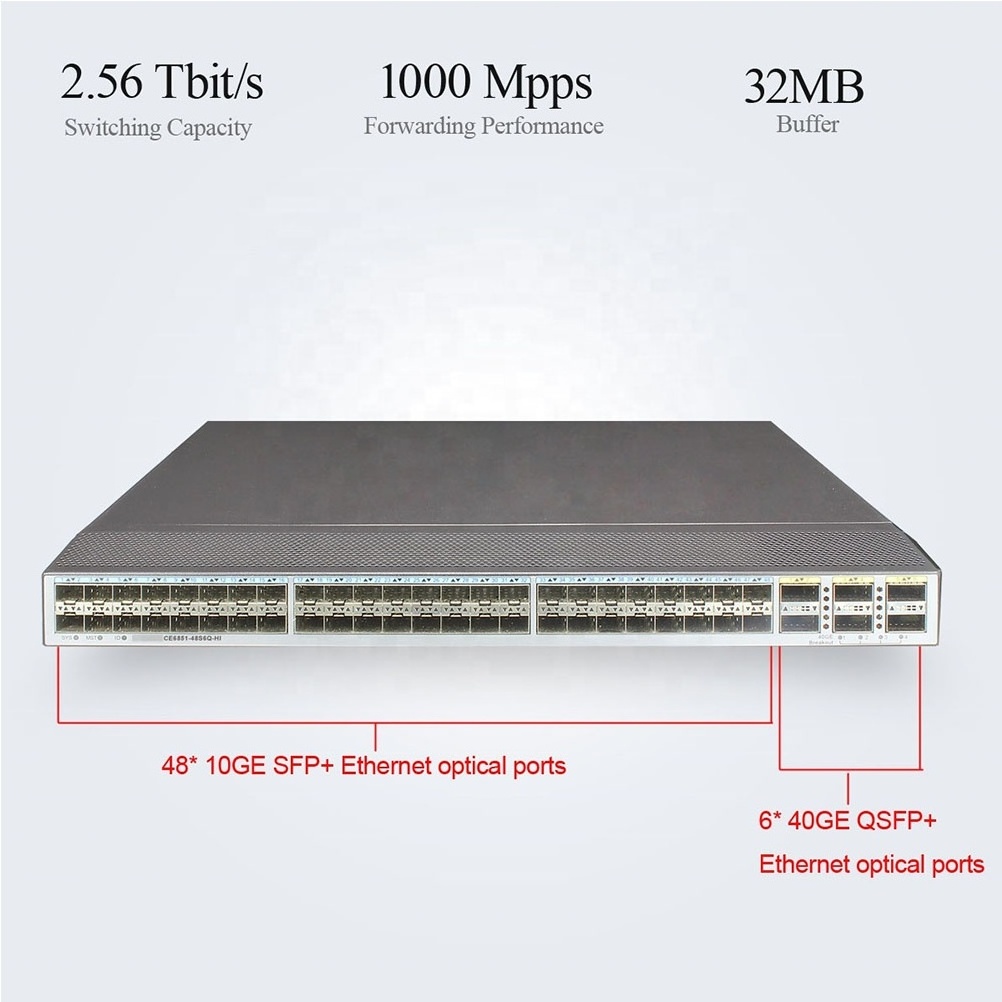 48 ports Industrial Ethernet Switch CE6851-48S6Q-HI for Good Discount