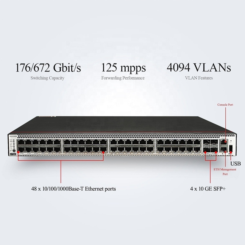 Enterprise Ethernet Switch S5731-S48P4X Gigabit Optical Core Switch of Selling Well