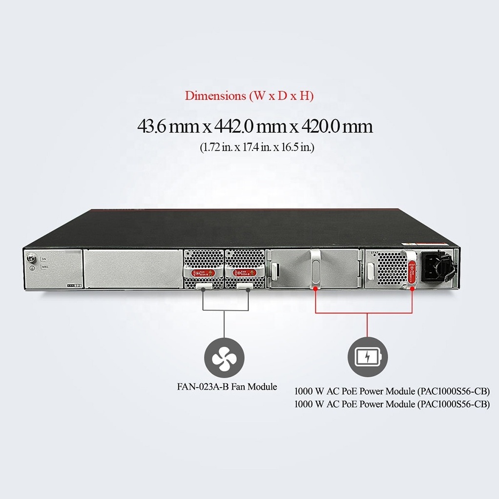 Enterprise Ethernet Switch S5731-S48P4X Gigabit Optical Core Switch of Selling Well