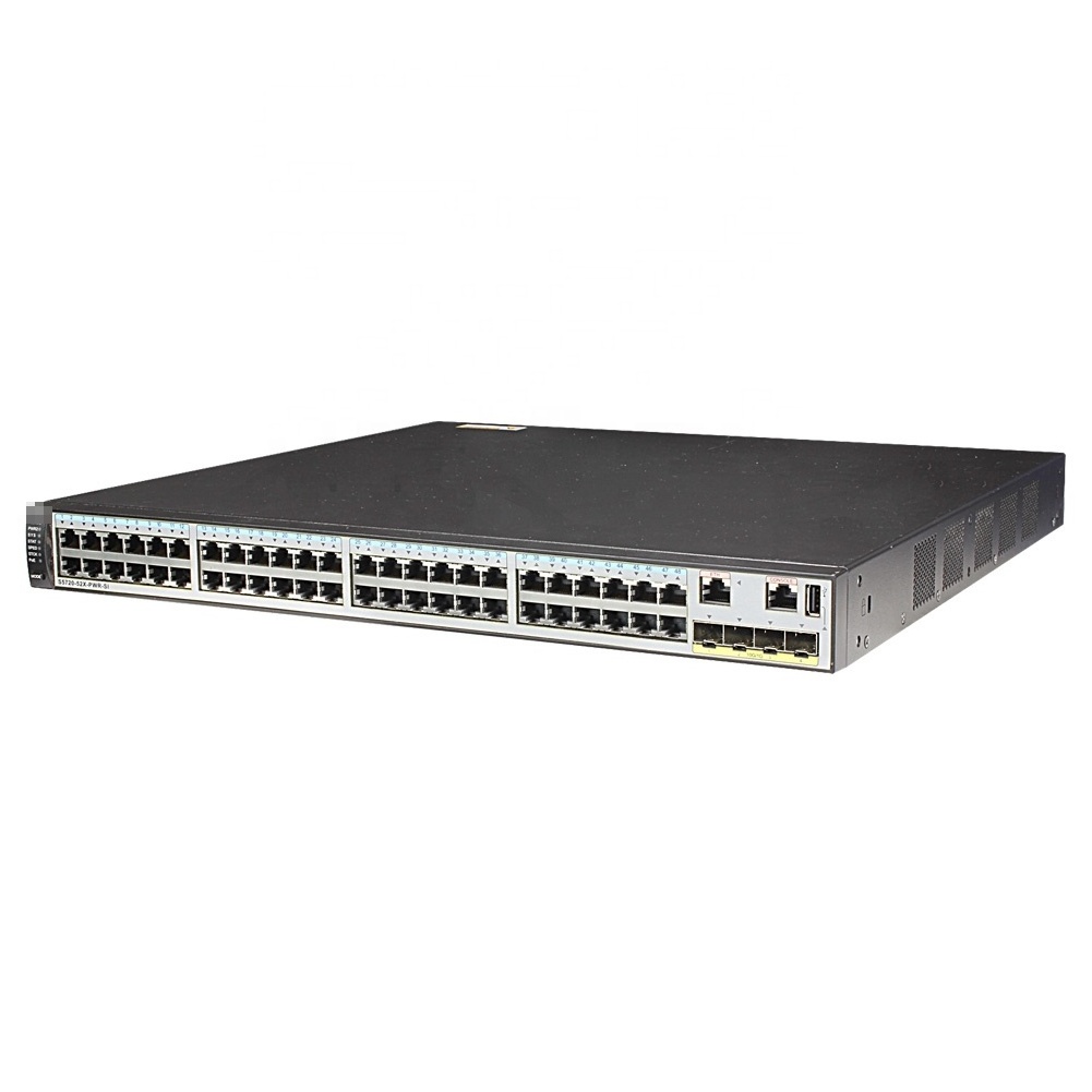 48 port poe switch S5720-52X-PWR-SI-AC industrial network campus ethernet access switch for best quality