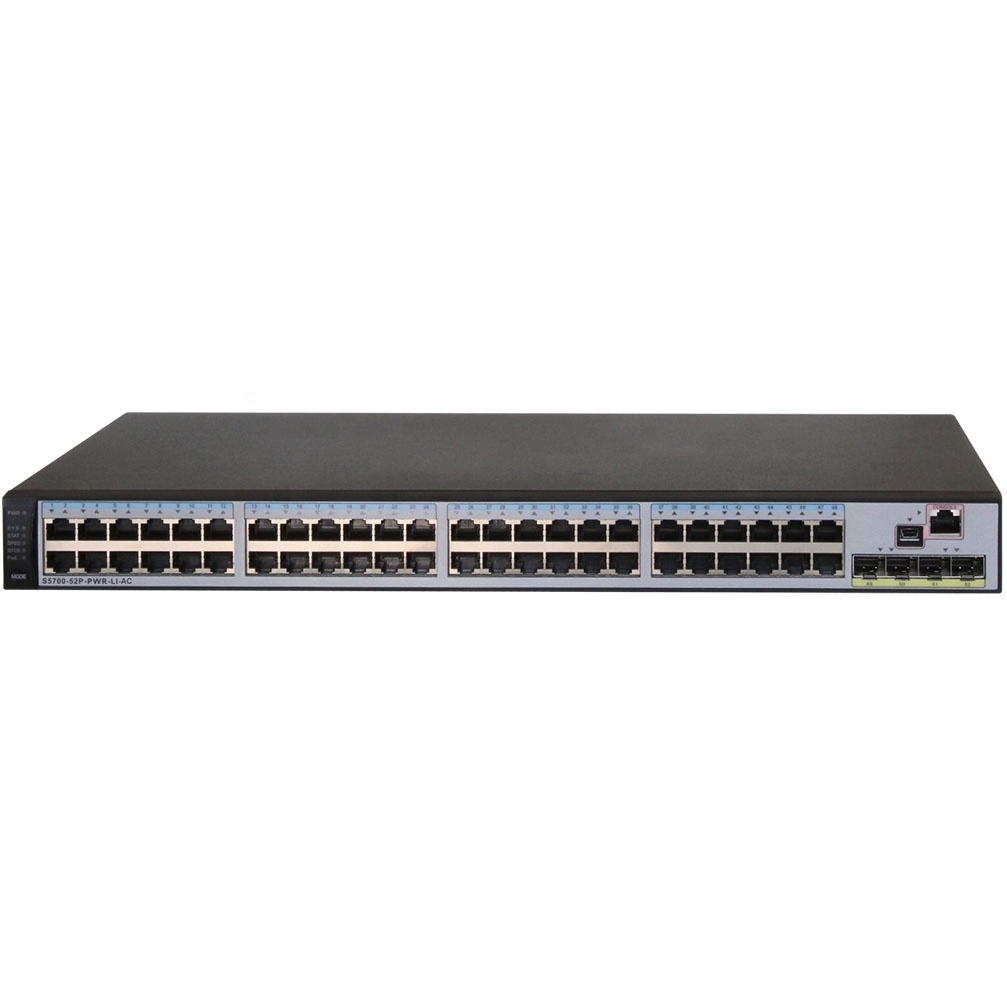 High Quality 48-ports Layer 3 Ethernet switch S5700-52P-PWR-LI-AC Poe Network Switch